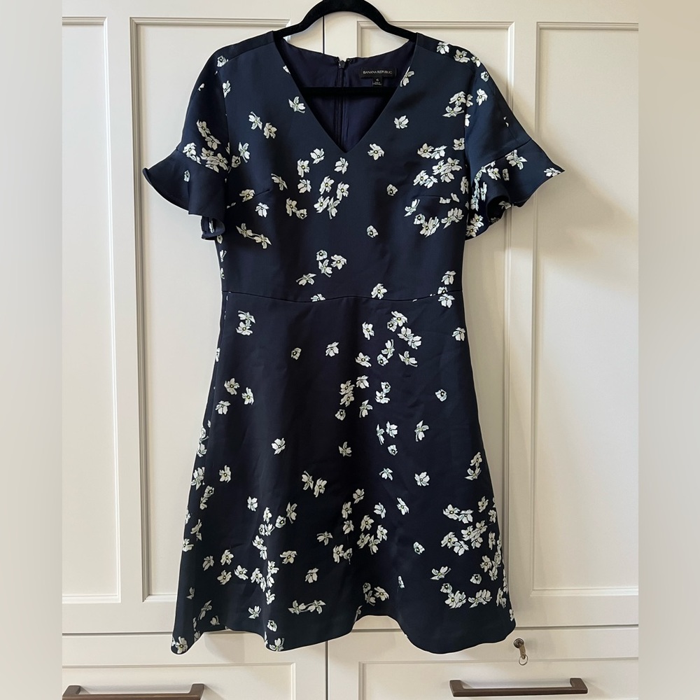 Banana Republic Navy Dress